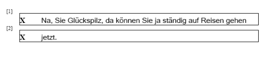 RTF-Ausgabe